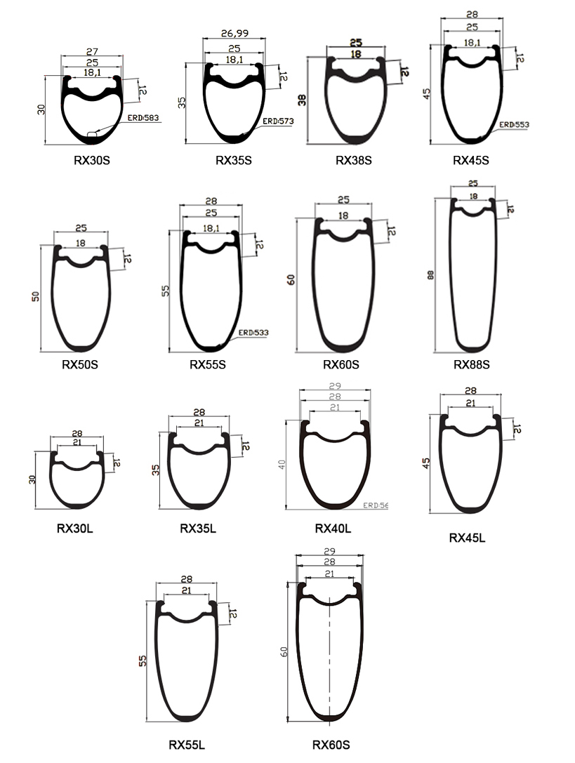 carbon tubeless rims carbon tubeless rims