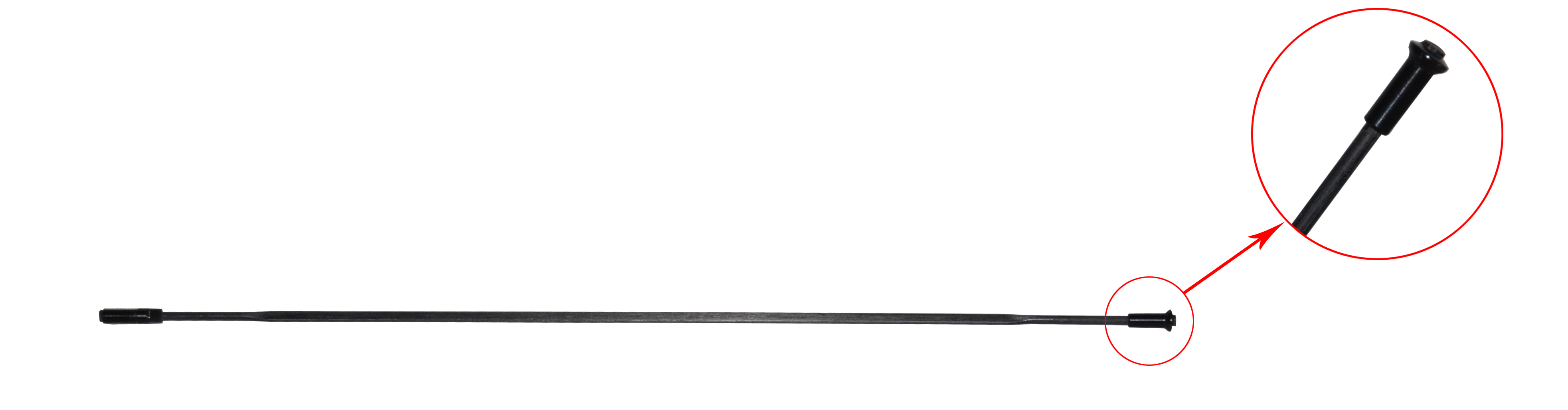 DCH carbon fiber spoke