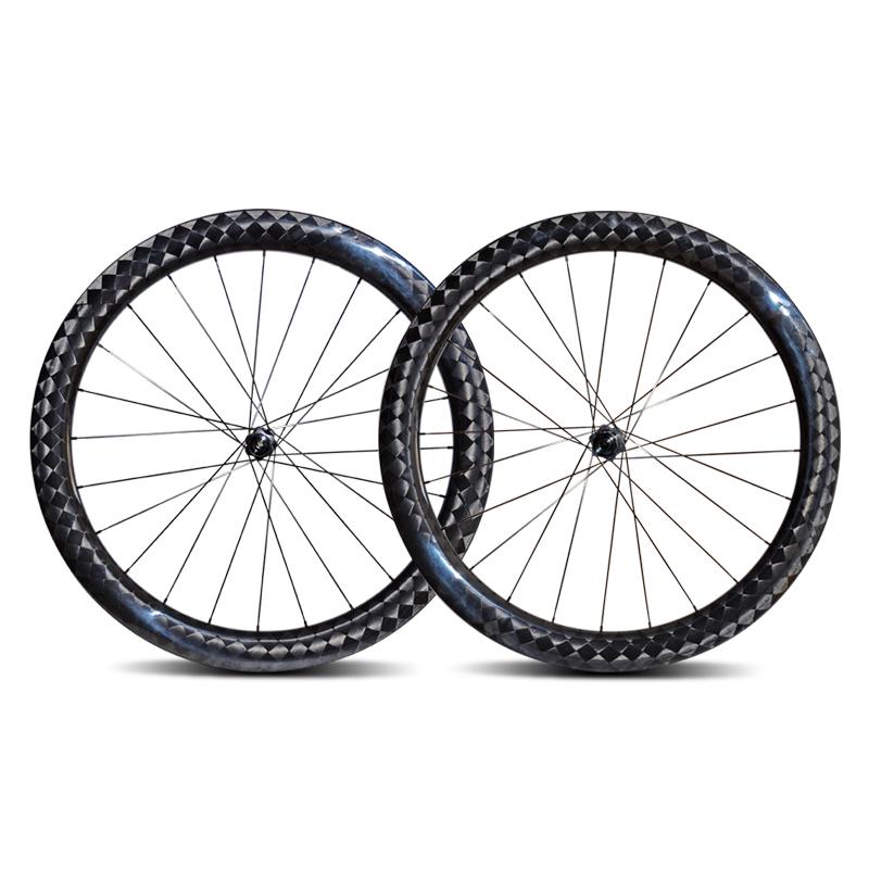 28mm wide 55mm deep road wheelset