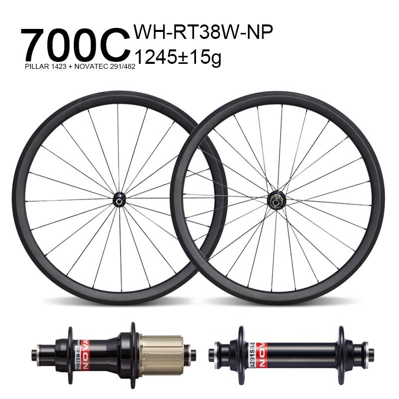 23mm wide 38mm deep road wheels