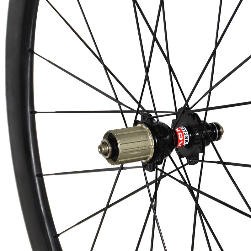 23mm wide 40mm deep road wheels