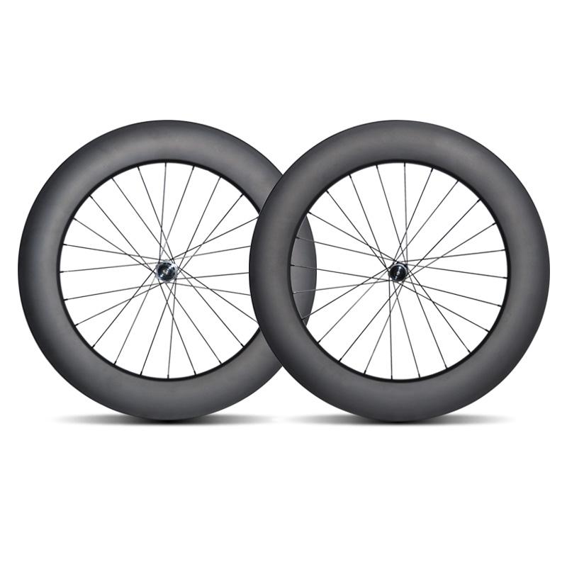 25mm wide 88mm deep road bicycle wheels 700c